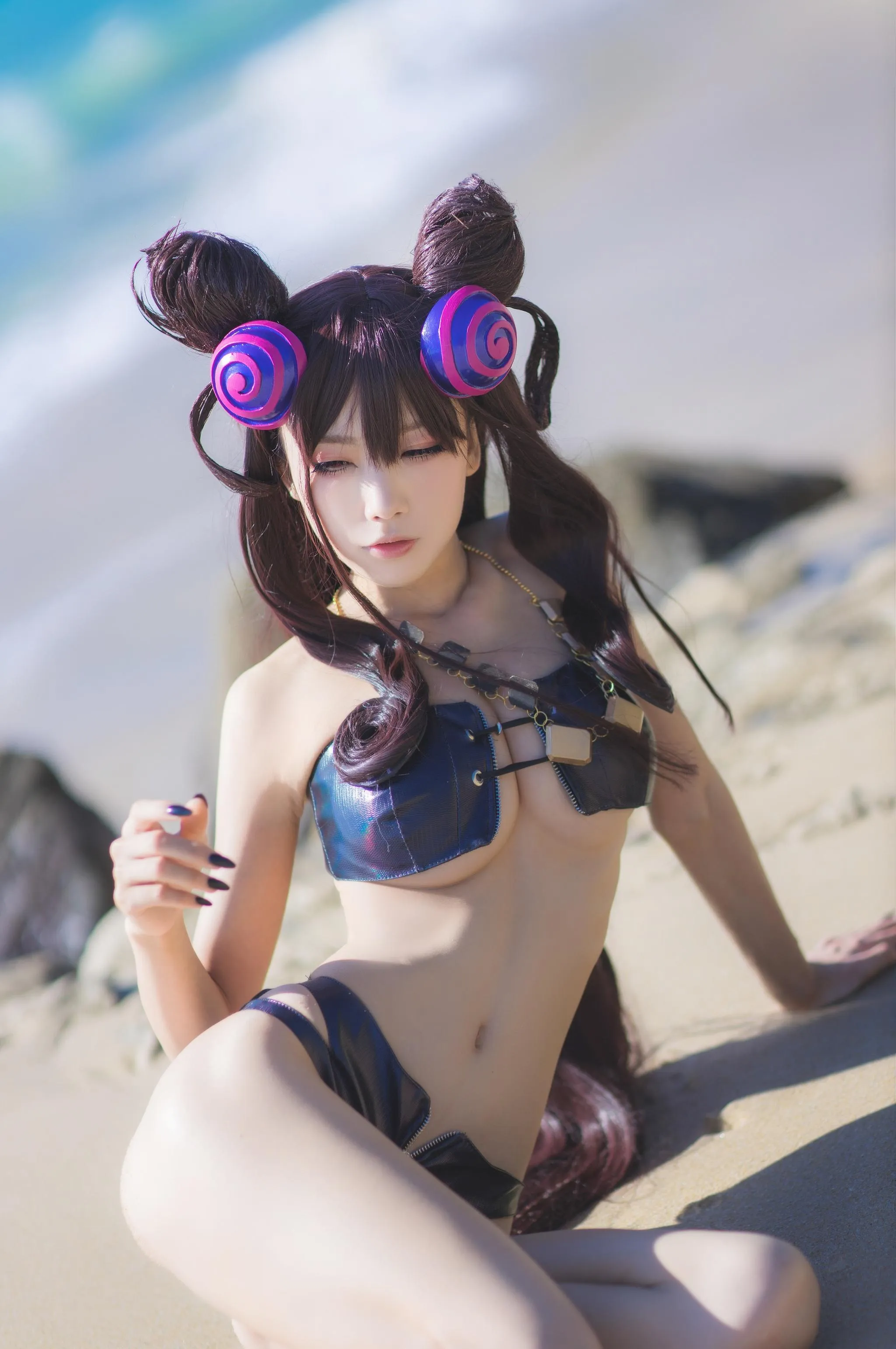 水淼 – NO.42 紫式部水着Ver [41P]插图8